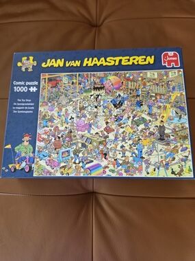 Jan van Haasteren Jumbo 1000-PC THE TOY SHOP Collectible 2018 EUC